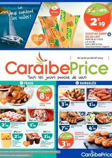 Catalogue promo caraibe price du 19 au 30 juillet 2023