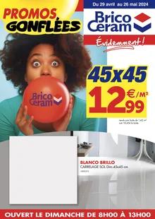 Catalogue promo bricoceram du 29 avril au 26 mai 2024