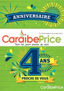 Catalogue promo caraibe price du 28 septembre au 9 octobre 2022