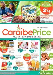 Catalogue promo caraibe price du 19 au 30 avril 2023