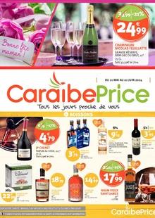 Catalogue promo caraibe price du 21 mai au 2 juin 2024