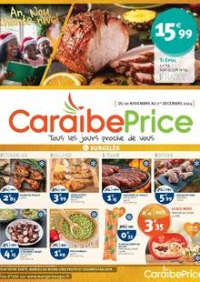 Catalogue promo caraibe price du 20 novembre au 1 décembre 2024