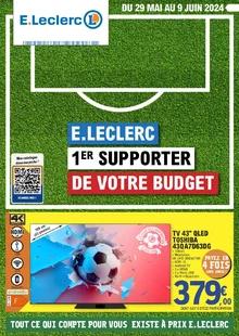 Catalogue promo e.leclerc du 29 mai au 9 juin 2024