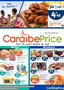 Catalogue promo caraibe price du 2 au 13 août 2023