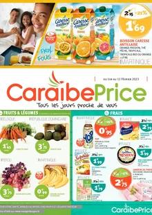 Catalogue promo caraibe price du 1 au 12 février 2023