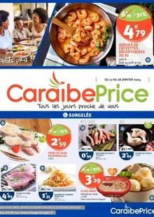 Catalogue promo caraibe price du 17 au 28 janvier 2024