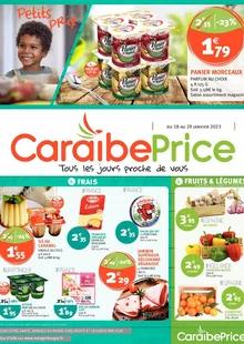 Catalogue promo caraibe price du 18 au 29 janvier 2023