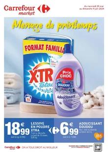 Catalogue promo carrefour market du 29 mai au 9 juin 2024