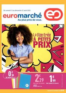 Catalogue promo euromarché du 12 au 27 août 2023