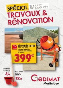 Catalogue promo gedimat du 6 juillet au 13 août 2022