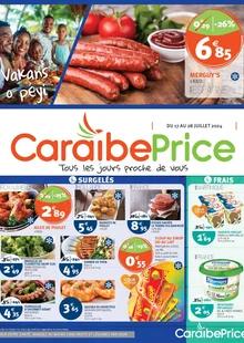 Catalogue promo caraibe price du 17 au 28 juillet 2024