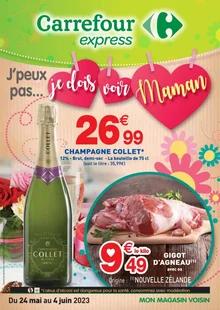 Catalogue promo carrefour express du 24 mai au 4 juin 2023