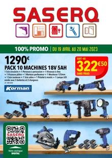 Catalogue promo saserq du 19 avril au 20 mai 2023