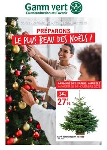 Catalogue promo gamm vert du 2 novembre au 12 décembre 2023