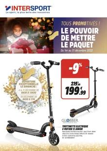 Catalogue promo intersport du 1 au 31 décembre 2022