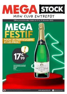 Catalogue promo mega stock du 21 au 31 décembre 2022