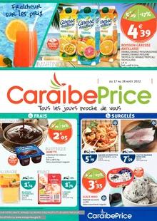 Catalogue promo caraibe price du 17 au 28 août 2022