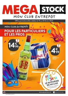 Catalogue promo mega stock du 15 au 26 février 2023