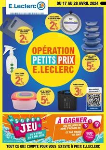 Catalogue promo e.leclerc du 17 au 28 avril 2024