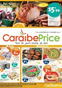 Catalogue promo caraibe price du 20 novembre au 1 décembre 2024