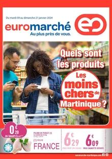 Catalogue promo euromarché du 9 au 21 janvier 2024