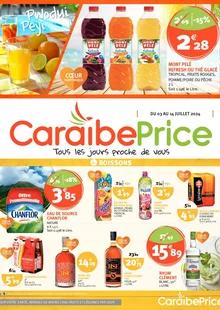 Catalogue promo caraibe price du 3 au 14 juillet 2024