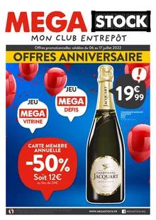 Catalogue promo mega stock du 6 au 17 juillet 2022