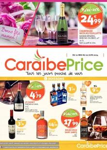 Catalogue promo caraibe price du 21 mai au 2 juin 2024